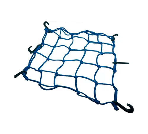Aranha Trançada Rede Elástica 35X35 Azul - Piraval