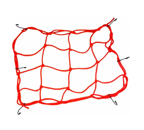 Aranha Trançada Rede Elástica 35X35 Vermelha - Piraval