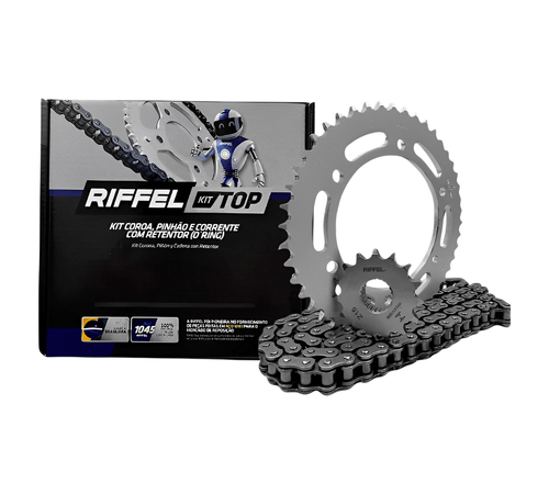 Kit Relação Fazer 250 Fz25 2018 A 2025 Com Retentor - Riffel