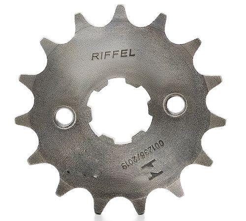 Pinhão 17D NXR 125 150 Bros CG 125I Titan 150 Fan 150 Start 150 - Riffel