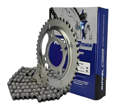 Kit Relação YBR 125I Factor 2017 A 2024 Sem Retentor - Riffel
