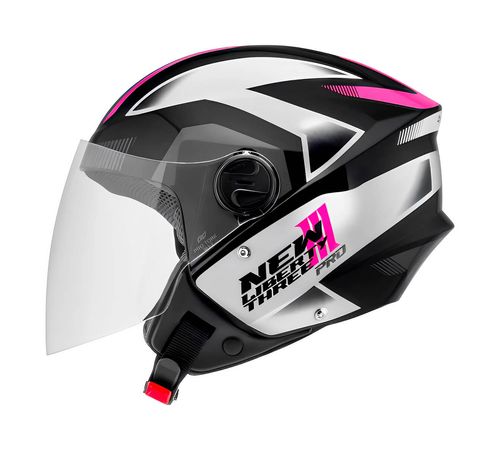 Capacete Pro Tork New Liberty 3 Pro Preto Rosa