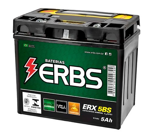 Bateria ERBS ERX 5BS YTX5L-BS Titan 125 XR 250 CRF 250X