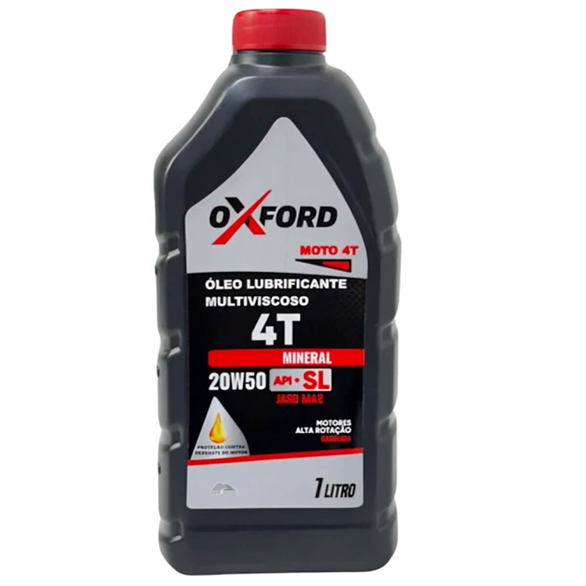 Óleo Oxford 4 Tempos 4T 20W50 Mineral 1 Litro