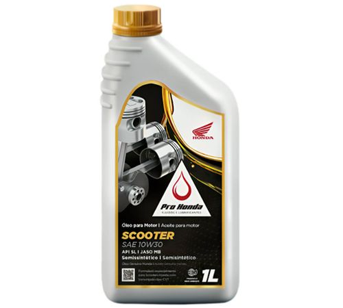 Óleo Honda Pró Moto Scooter 4T 10W30 Semissintético 1 Litro