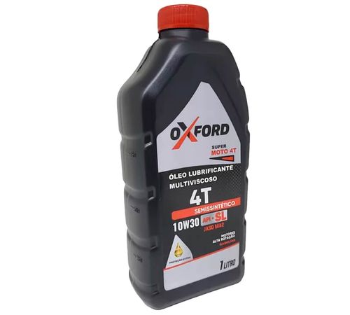 Óleo Oxford 4 Tempos 4T 10W30 Semissintético 1 Litro
