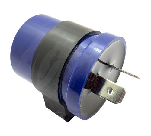 Relé Pisca Universal 12V Redondo 2 Pinos Indicação Sonora