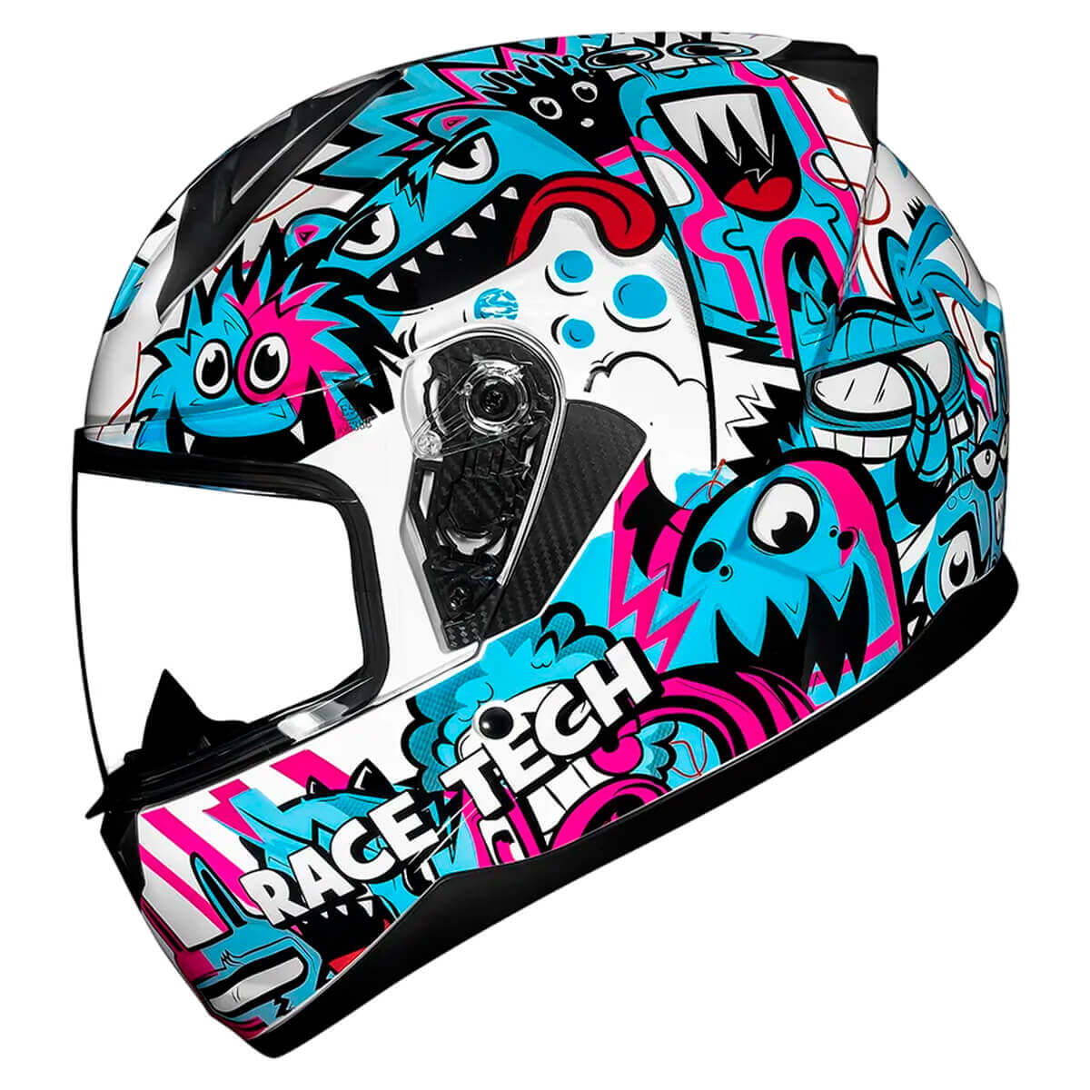 Capacete Race Tech Sector Monsters