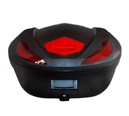 Baú Bauleto Para Moto 47 Litros Preto - Gow