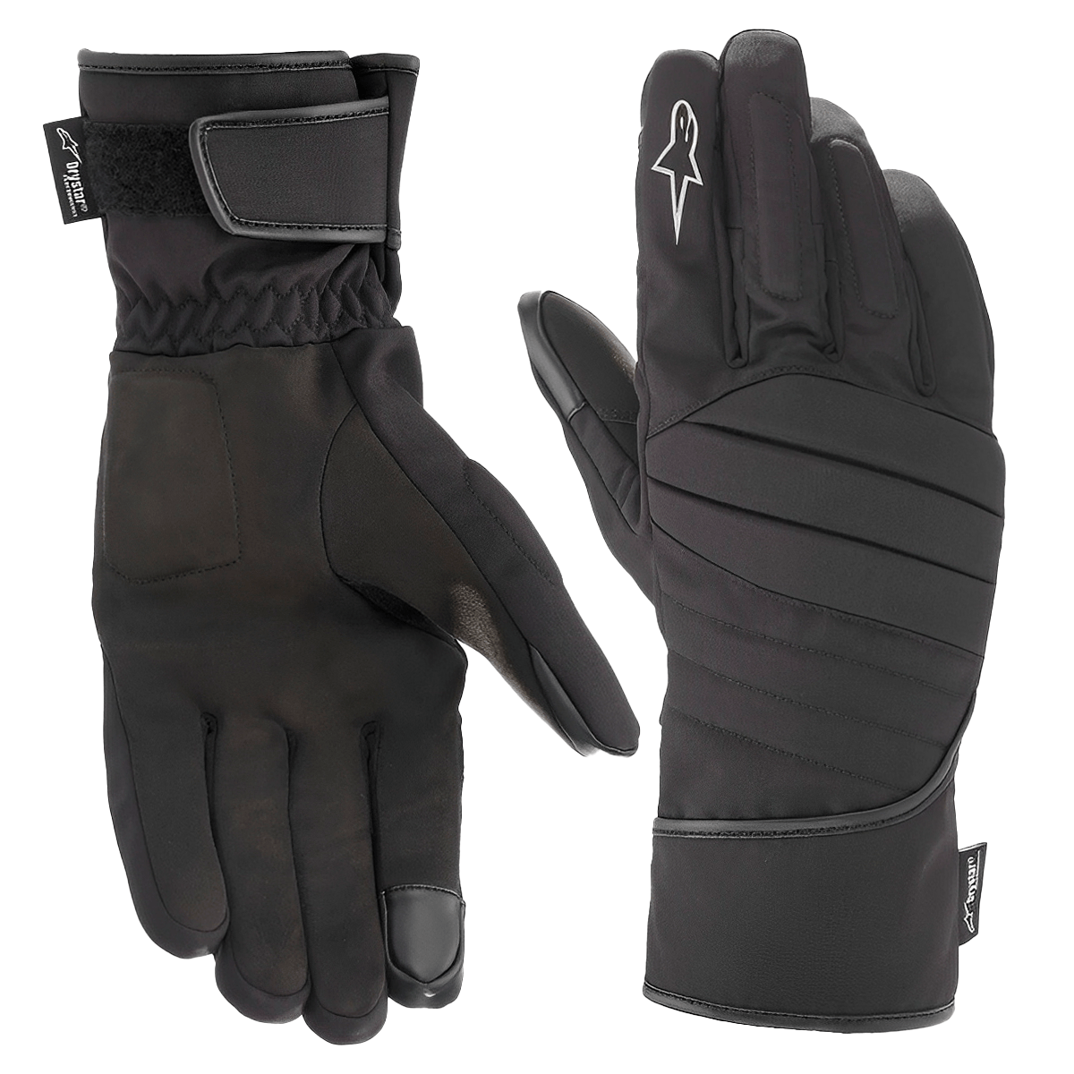 Luva Alpinestars SR 3 V2 Drystar Preto Preto