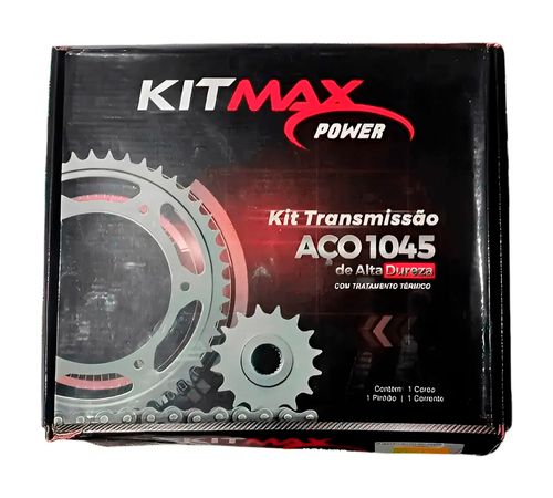 Kit Relação YBR 125 Factor 2000 Até 2016 Sem Retentor