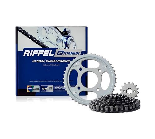 Kit Relação Fazer 250 2005 Até 2017 Com Retentor - Riffel