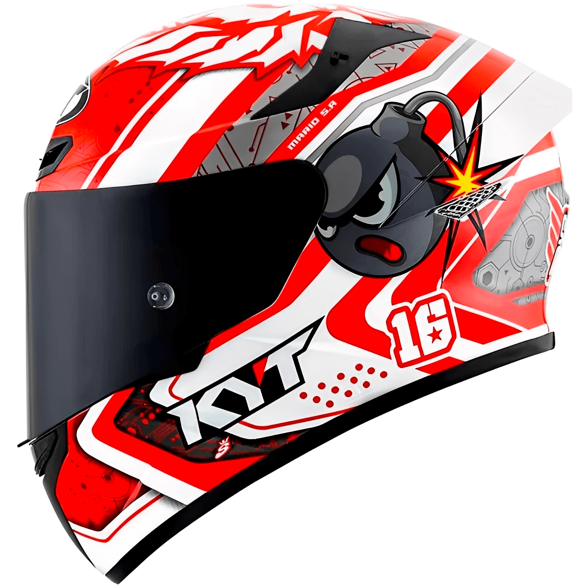 Capacete Original TT Course Super Mario