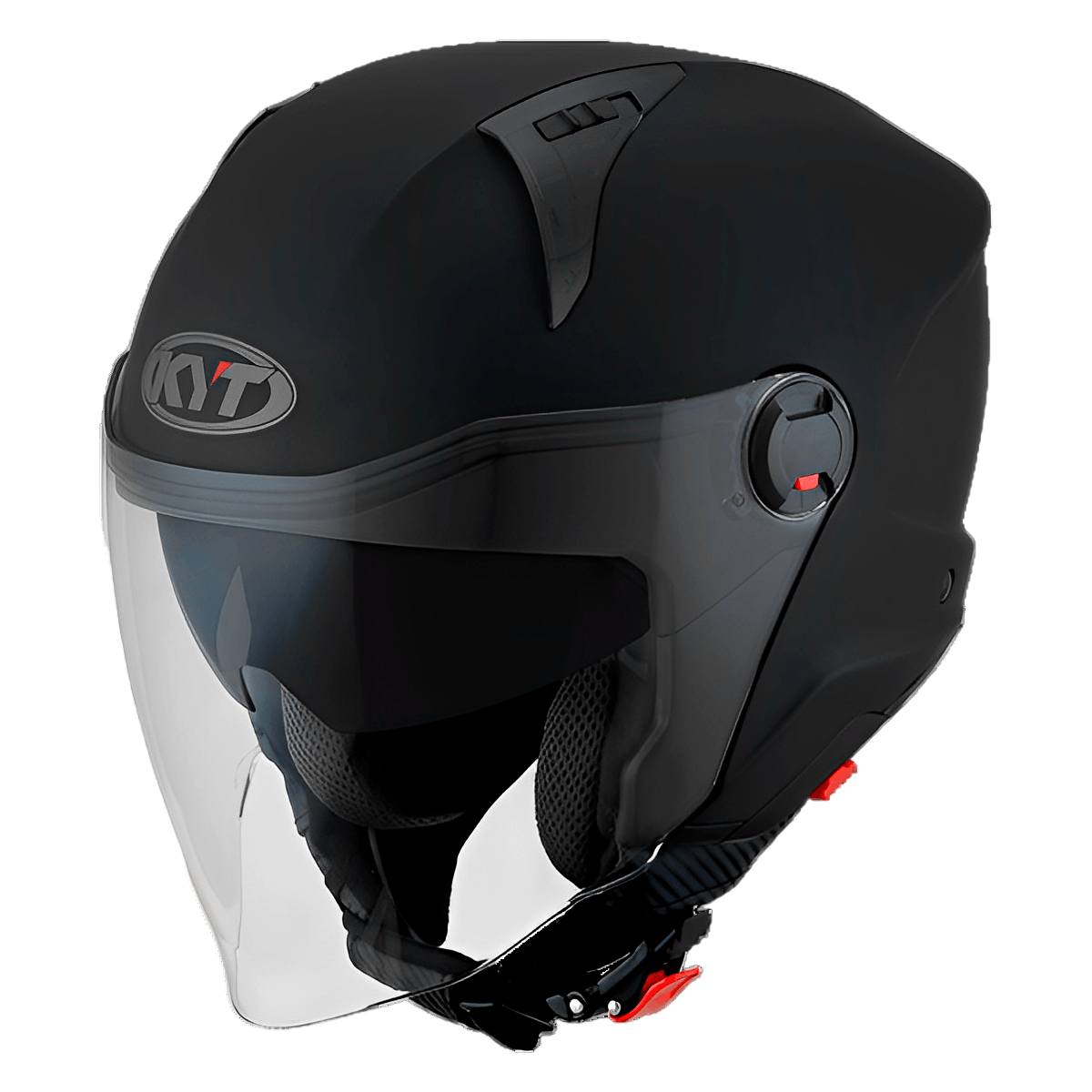 Capacete Original KYT D-City Preto Fosco
