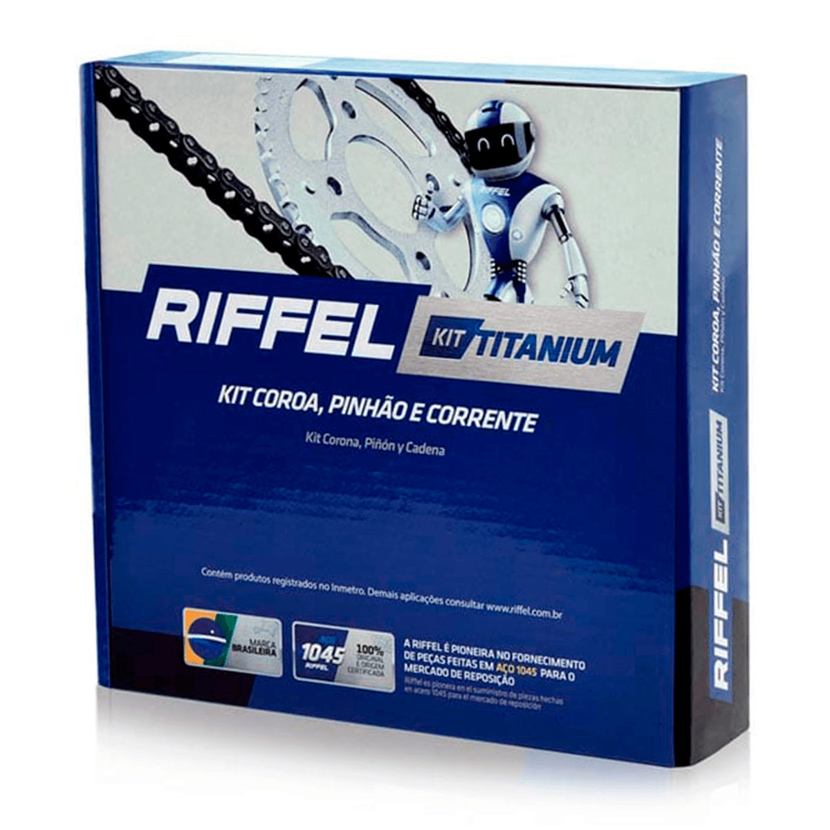 Kit Relação Riffel Speed 150 2008 Até 2014 sem Retentor