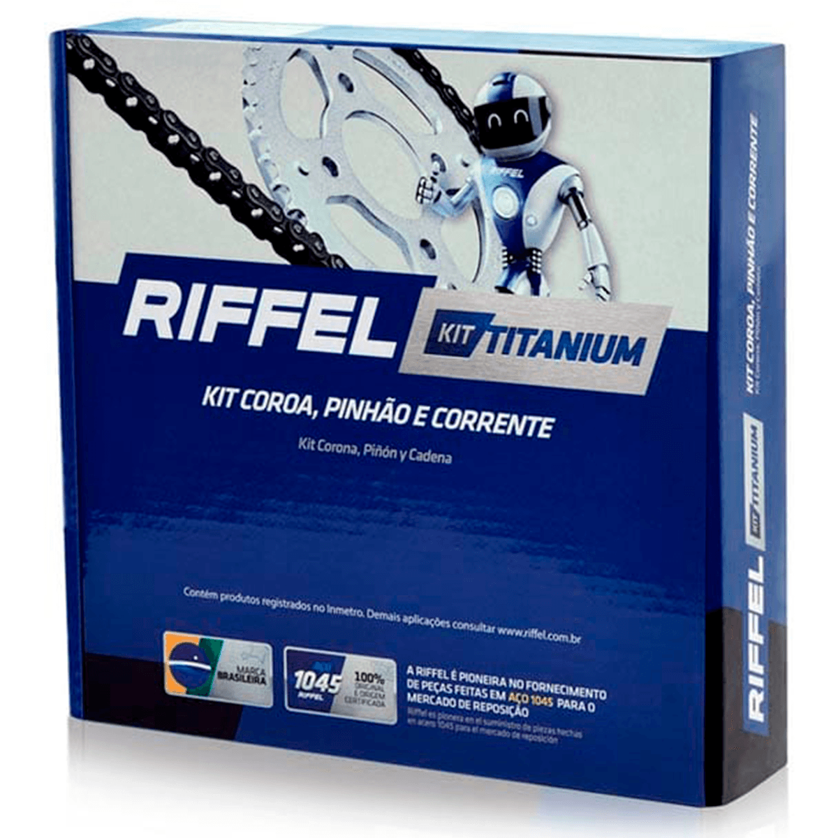 Kit Relação Riffel XR 300 Tornado 24 a 25 sem Retentor