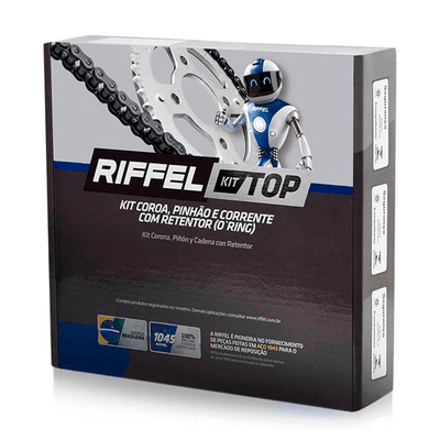 Kit Relação Riffel Himalayan 411 Scram 411 Com Retentor