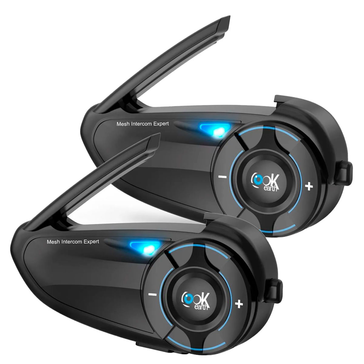 Intercomunicador Bluetooth LookEarth Q8 Duo Par