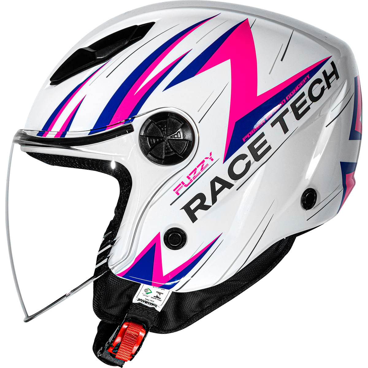 Capacete Race Tech Play Fuzzy