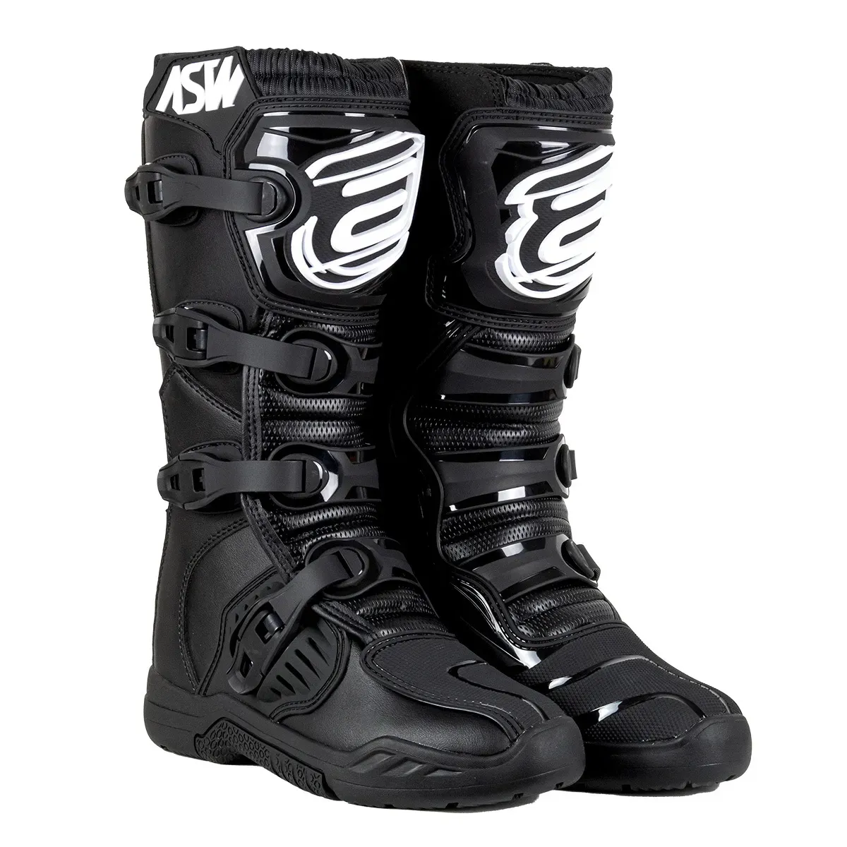 Bota ASW Image Enduro Preto Branco 40/41