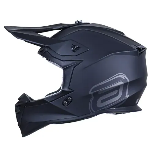 Capacete Off-Road ASW R3 - Capacete ASW R3 Solid Preto 58